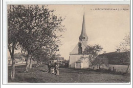 CRECY COUVE : L'église - Très Bon état - Otros & Sin Clasificación