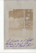 CRIEL - CARTE PHOTO - L'Hôtel Bellerive à Criel Plage 1906 - Très Bon état - Criel Sur Mer