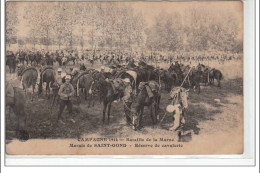 Campagne 1914 - Bataille De La Marne - Marais De SAINT GOND - Réserve De Cavalerie - Très Bon état - Otros & Sin Clasificación