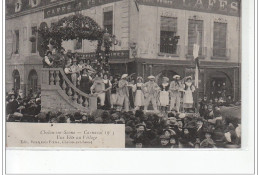 Chalon-sur-Saône - Carnaval 1913 - Une Fête Au Village - Très Bon état - Chalon Sur Saone