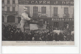 Chalon-sur-Saône - Carnaval 1914 - S. M. Carnaval VIII - Très Bon état - Chalon Sur Saone