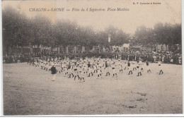 CHALON SUR SAONE : Les Fêtes Du 8 Septembre - Très Bon état - Other & Unclassified