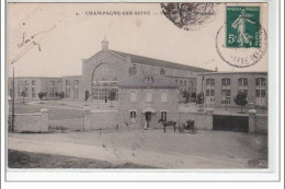 CHAMPAGNE SUR SEINE - Vue Des Usines Schneider - Très Bon état - Champagne Sur Seine