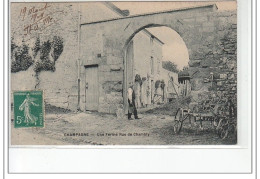 CHAMPAGNE - Une Ferme Rue De Chambly - Très Bon état - Champagne Sur Oise