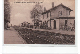 CHAMPDENIERS - La Gare - Très Bon état - Champdeniers Saint Denis