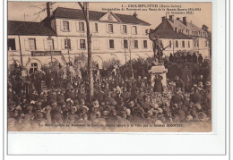 CHAMPLITTE - Inauguration Du Monument Aux Morts De La Grande Guerre 1914-1918 (11 Novembre 1921) - Très Bon état - Otros & Sin Clasificación