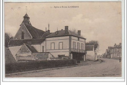 CHERISY : église Et Entrée De Chérisy - Très Bon état - Otros & Sin Clasificación