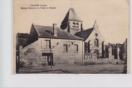 CHIVRES - Maison Raveton, La Poste Et L'Eglise - Très Bon état - Other & Unclassified