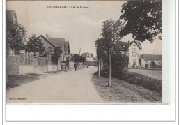 CHOISY AU BAC - Rue De La Gare - Très Bon état - Andere & Zonder Classificatie