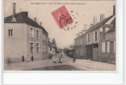 BLET - Ecole Des Filles, Mairie Et Route De Bourges - état - Autres & Non Classés