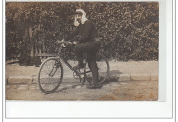 BONDY - CARTE PHOTO - CYCLISTE - Très Bon état - Bondy