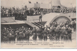 BOULOGNE SUR MER : L' Entente Cordiale - Réception Des Commerçants De Folkestone En 1904 - Très Bon état - Otros & Sin Clasificación