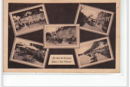 BRAY SUR SEINE - Au Clair De La Lune Chez L'Ami Pierrot - Hôtel Restaurant De La Gare - Très Bon état - Bray Sur Seine