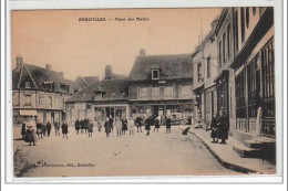 BREZOLLES : Place Des Halles - Très Bon état - Otros & Sin Clasificación