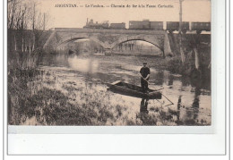 ARGENTAN - Le Fontau - Chemin De Fer à La Fosse Corbette - Très Bon état - Argentan