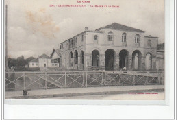 CASTERA-VERDUZAN - La Mairie Et Le Canal - Très Bon état - Castera