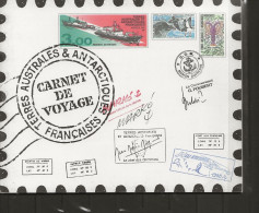 TAAF CARNET DE VOYAGES  ANNEE  1999 N**  COTE 50€ - Markenheftchen