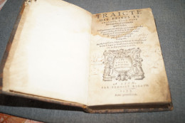 RARE 1573,Traité Des Peines Et Amandes Pour Matière Criminelles,complet 175 Pages,16 Cm./11 Cm. - Antes De 18avo Siglo