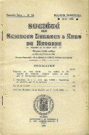 SOC. SCIENCES,LETTRES & ARTS BAYONNE N°76-Avril1956 - BAÏGORRY AU XVIIIe Siècle,BAYONNE 1885:EPIDEMIE DE CHOLERA.etc.. - Pays Basque