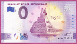 0-Euro PEBC 2021-2 BANKBILJET UIT HET HUWELIJKSJAAR - Prove Private