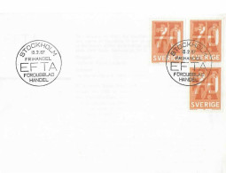 Postzegels > Europa > Zweden > 1961-70 >  FDC  575-575a (17090) - Covers & Documents