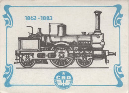 Steam Trains, Locomotive, Czech Rep., 1990, 90 X 65 Mm - Formato Piccolo : 1981-90