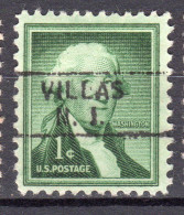 NJ-711; USA Precancel/Vorausentwertung/Preo; VILLAS (NJ), Type 745 - Precancels