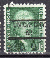 NJ-706; USA Precancel/Vorausentwertung/Preo; UNION CITY (NJ), Type 841 - Preobliterati