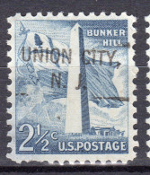 NJ-705; USA Precancel/Vorausentwertung/Preo; UNION CITY (NJ), Type 804 - Voorafgestempeld