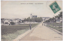 95 - BONNEUIL EN FRANCE -  VUE ENSEMBLE - CARTE TOILEE - Autres & Non Classés