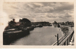 AA+ -(02) CHAUNY - CANAL DE SAINT QUENTIN ET LE PORT DE CHAUNY - Chauny