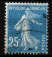 FRANCE    -   1907 .   Y&T N° 140 Oblitéré.    Tache  Sur Ai - Used Stamps