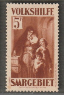 SARRE - N°154 * (1932) Série : Au Profit Des Oeuvres Populaires. - Unused Stamps