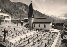 Pfarrkirche Regina Pacis Wiler Kirche Mit Friedhof Lötschental ( 10x 15) - Wiler