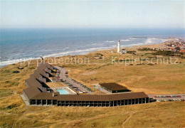 73650761 Hirtshals Ferienhotel Fyrklit Leuchtturm Fliegeraufnahme Hirtshals - Dänemark