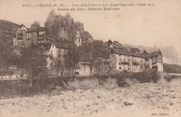 AA+ -(06) PEONE - VUE GENERALE ET LES AIGUILLES - VALLEE DU VAR - EDIT. PHOT. GILLETTA , NICE - Otros & Sin Clasificación