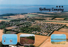 73650750 Esbjerg Sjelborg Camping Fliegeraufnahme Esbjerg - Dänemark