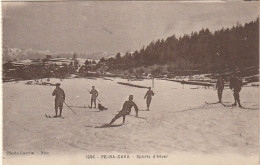 AA+ -(06) PEIRA CAVA - SPORTS D' HIVER - MILITAIRES - PHOT. CAUVIN , NICE - Otros & Sin Clasificación