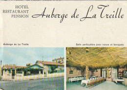 AA+ -(06) CANNES - AUBERGE DE LA TREILLE ( PENSION , RESTAURANT , HOTEL ) , PROP. JANINET - DOCUMENT PUB. MULTIVUES - Sport En Toerisme