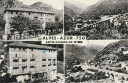 AA+ -(06) SAINT DALMAS DE TENDE - MULTIVUES : MAISON DE REPOS " ALPES AZUR 750 " , VUES GENERALES - Otros & Sin Clasificación