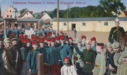 AK Gefangene Franzosen Und Turkos - Kriegsjahr 1914-15 - Feldpost Friedrichsfeld 1915 (69073) - War 1914-18