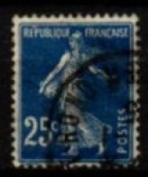 FRANCE    -   1907 .   Y&T N° 140b Oblitéré.  Point Blanc Sur  EP - Used Stamps