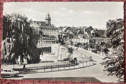 HANN MUNDEN ,WERRABRUCKE MIT BLICK AUF DIE STADT ,POSTCARD - Hannoversch Muenden