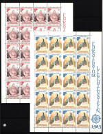 Liechtenstein 816-817 Postfrisch Als Kleinbögen, Cept #JV026 - Otros & Sin Clasificación