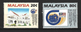 MALAISIE. N°447-8 De 1990. Coopération Sud-Sud. - Malesia (1964-...)