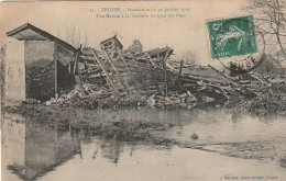 AA+ -(10) TROYES - INONDATIONS DU 22 JANVIER 1910 - UNE MAISON A LA VACHERIE RAVAGEE PAR L' EAU - Troyes