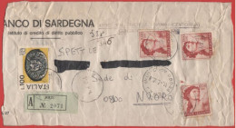 ITALIA - Storia Postale Repubblica - 1976 - 100 Esposizione Mondiale Di Filatelia + 3x 1000 Michelangiolesca -Assicurata - 1971-80: Marcofilia