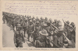 AA+ 14- GUERRE 1914 - LE DEFILE DES TROUPES AMERICAINES DEBARQUEES EN FRANCE ( JUIN 1917 ) - Guerre 1914-18