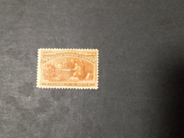Timbre Exposition Colombienne De 1893, Neuf,30 Cents, Brun Orangé - Unused Stamps