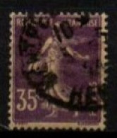 FRANCE    -   1907 .   Y&T N° 142d Oblitéré.  Papier  GC - Oblitérés